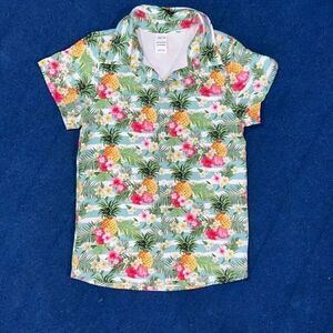 Flower Pineapple Hawaiian Shirt